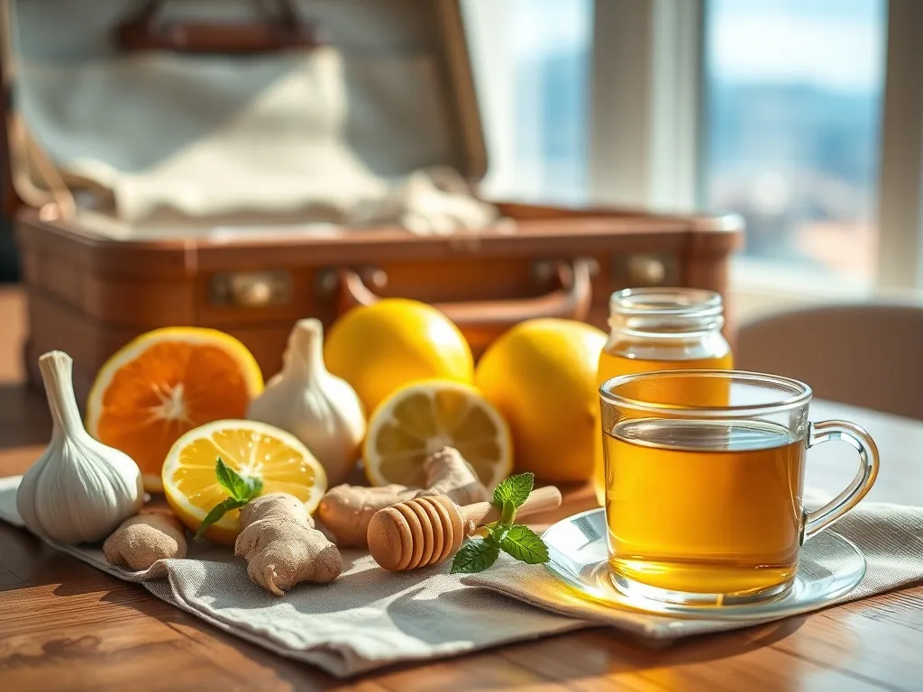 Czy istnieją naturalne sposoby na wzmocnienie odporności przed wyjazdem za granicę?